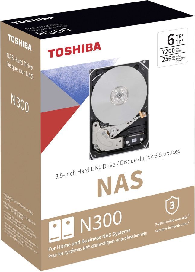 Жесткий диск HDD Toshiba SATA-III 6Tb (HDWG460EZSTA)
Жесткий диск HDD Toshiba SATA-III 6Tb (HDWG460EZSTA)