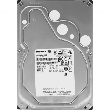 Жесткий диск HDD Toshiba SATA3 4Tb (MG08ADA400N)
Жесткий диск HDD Toshiba SATA3 4Tb (MG08ADA400N)
