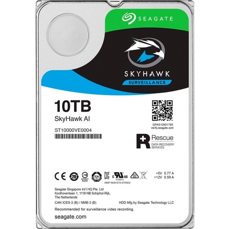 Жесткий диск Seagate 10TB (ST10000VE000)
Жесткий диск Seagate 10TB (ST10000VE000)