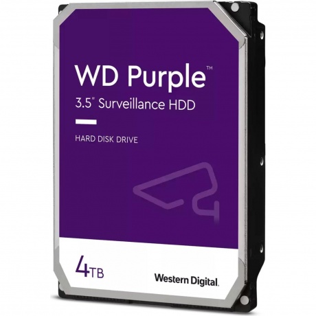 Жесткий диск HDD Western Digital 4TB Purple (WD43PURZ)
Жесткий диск HDD Western Digital 4TB Purple (WD43PURZ)