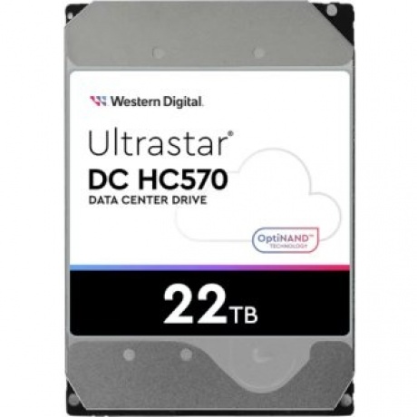 Жесткий диск Western Digital Ultrastar DC HС570 HDD 3.5" SATA 22Tb (WUH722222ALE6L4)
Жесткий диск Western Digital Ultrastar DC HС570 HDD 3.5" SATA 22Tb (WUH722222ALE6L4)