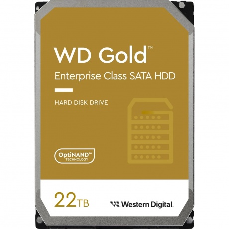 Жесткий диск WD GOLD 22TB (WD221KRYZ)
Жесткий диск WD GOLD 22TB (WD221KRYZ)