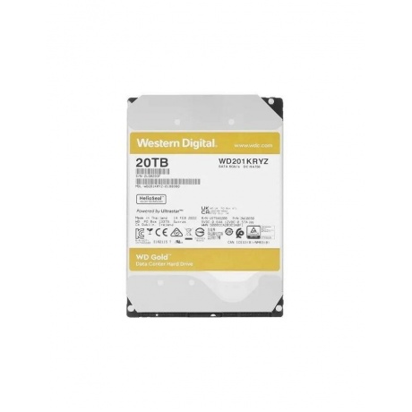 Жесткий диск HDD WD 20TB (WD201KRYZ)
Жесткий диск HDD WD 20TB (WD201KRYZ)