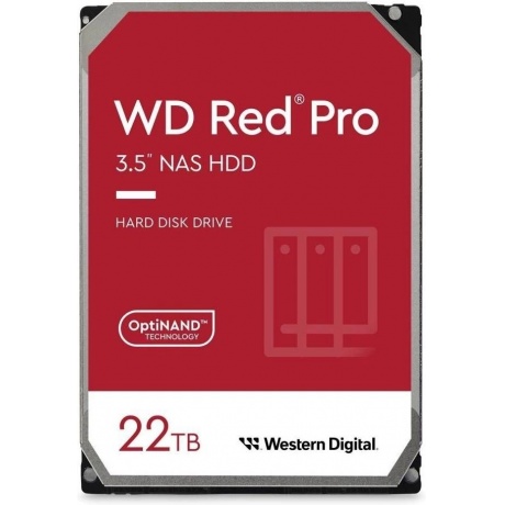 Жесткий диск HDD WD 22TB (WD221KFGX)
Жесткий диск HDD WD 22TB (WD221KFGX)