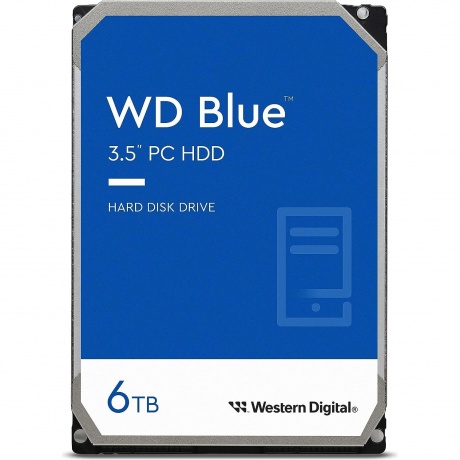 Жесткий диск WD 3,5" WD60EZAX Blue 6ТБ 5400RPM 256MB (SATA III)
Жесткий диск WD 3,5" WD60EZAX Blue 6ТБ 5400RPM 256MB (SATA III)