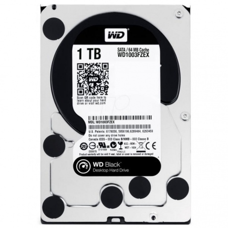 Жесткий диск WD Black 1Tb (WD1003FZEX)
Жесткий диск WD Black 1Tb (WD1003FZEX)