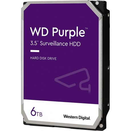 Жесткий диск WD Purple 6TB (WD63PURU)
Жесткий диск WD Purple 6TB (WD63PURU)