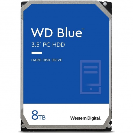 Жесткий диск WD SATA-III 8TB WD80EAAZ Desktop Blue (5640rpm) 256Mb 3.5"
Жесткий диск WD SATA-III 8TB WD80EAAZ Desktop Blue (5640rpm) 256Mb 3.5"