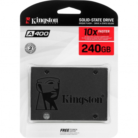 Накопитель SSD Kingston A400 240Gb (SA400S37/240G)
Накопитель SSD Kingston A400 240Gb (SA400S37/240G)