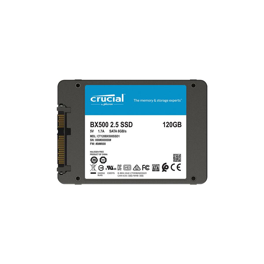 Накопитель SSD Crucial BX500 120Gb (CT120BX500SSD1)
Накопитель SSD Crucial BX500 120Gb (CT120BX500SSD1)