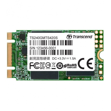 Накопитель SSD Transcend MTS420 240Gb (TS240GMTS420S)
Накопитель SSD Transcend MTS420 240Gb (TS240GMTS420S)