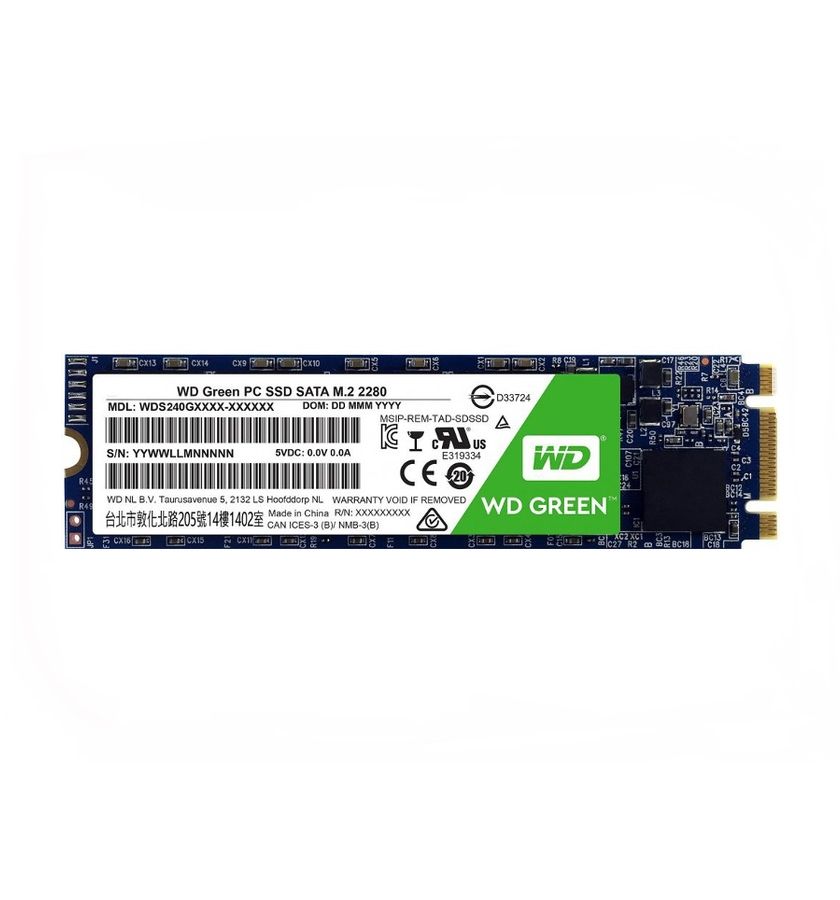 Накопитель SSD Western Digital Green 480Gb (WDS480G2G0B)
Накопитель SSD Western Digital Green 480Gb (WDS480G2G0B)