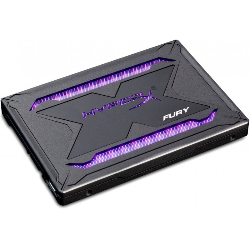 Накопитель SSD Kingston HyperX Fury RGB 480Gb (SHFR200B/480G
Накопитель SSD Kingston HyperX Fury RGB 480Gb (SHFR200B/480G