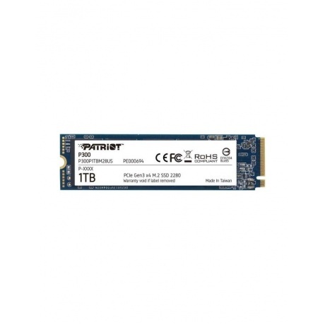 Накопитель SSD Patriot P300 1Tb (P300P1TBM28)
Накопитель SSD Patriot P300 1Tb (P300P1TBM28)