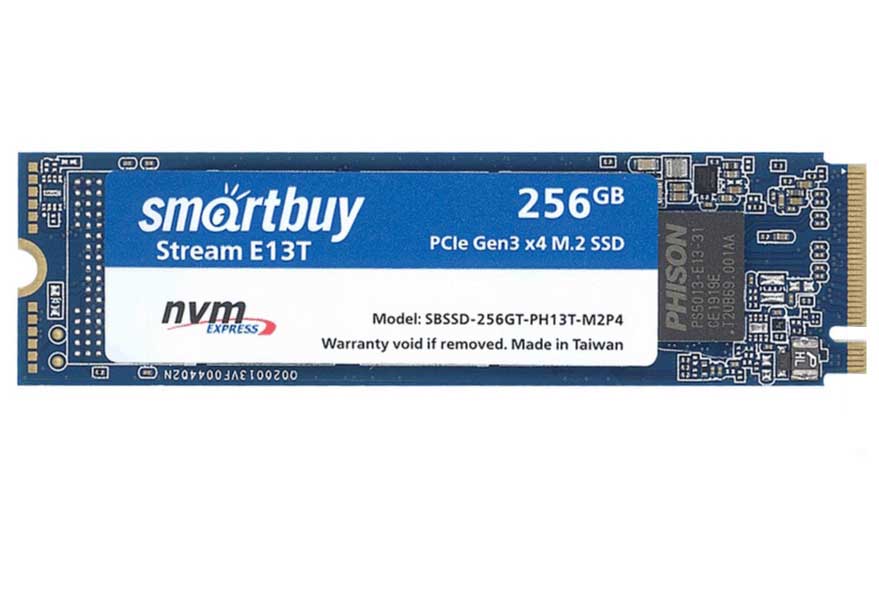 Накопитель SSD SmartBuy Stream E13T 256Gb (SBSSD-256GT-PH13T-M2P4)
Накопитель SSD SmartBuy Stream E13T 256Gb (SBSSD-256GT-PH13T-M2P4)