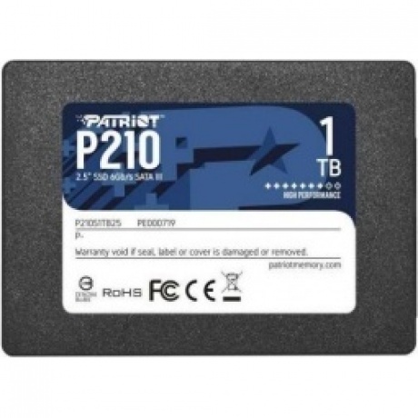 Накопитель SSD Patriot P210 1Tb (P210S1TB25)
Накопитель SSD Patriot P210 1Tb (P210S1TB25)