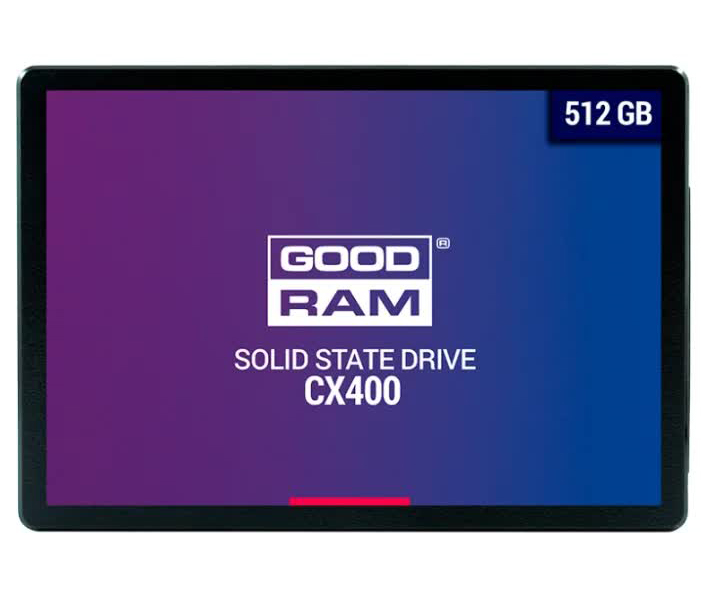 Накопитель SSD GoodRam CX400 512Gb (SSDPR-CX400-512-G2)
Накопитель SSD GoodRam CX400 512Gb (SSDPR-CX400-512-G2)