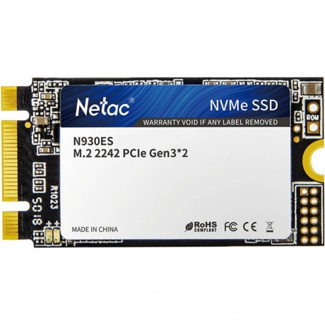 Накопитель SSD Netac N930ES Series 128Gb (NT01N930ES-128G-E2X)
Накопитель SSD Netac N930ES Series 128Gb (NT01N930ES-128G-E2X)