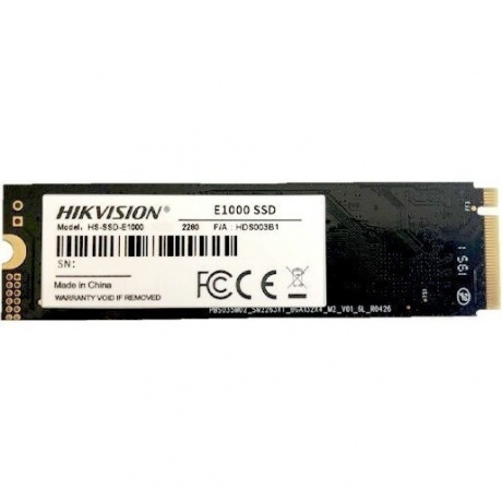 Накопитель SSD Hikvision E1000 Series 512Gb (HS-SSD-E1000/512G)
Накопитель SSD Hikvision E1000 Series 512Gb (HS-SSD-E1000/512G)