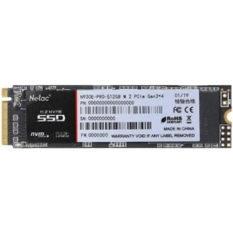 Накопитель SSD Netac N930E Pro Series 512Gb (NT01N930E-512G-E4X)
Накопитель SSD Netac N930E Pro Series 512Gb (NT01N930E-512G-E4X)