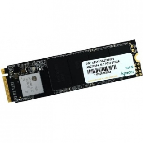 Накопитель SSD Apacer AS2280P4 512Gb (AP512GAS2280P4-1)
Накопитель SSD Apacer AS2280P4 512Gb (AP512GAS2280P4-1)
