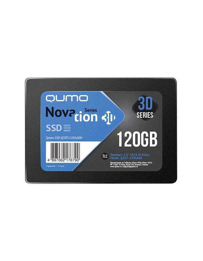Накопитель SSD Qumo Novation TLC 3D SSD 120Gb (Q3DT-120GAEN)
Накопитель SSD Qumo Novation TLC 3D SSD 120Gb (Q3DT-120GAEN)
