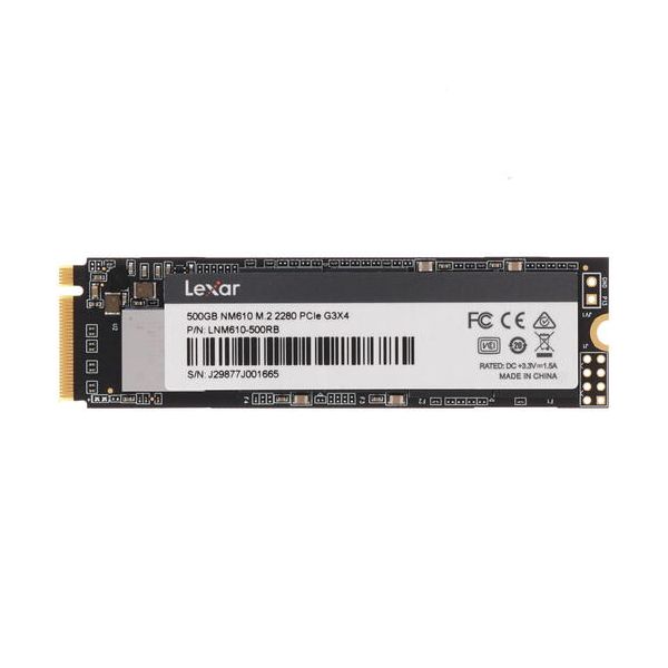 Накопитель SSD Lexar NM610 500Gb (LNM610-500RB)
Накопитель SSD Lexar NM610 500Gb (LNM610-500RB)