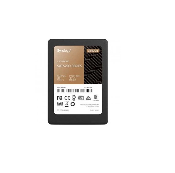 Накопитель SSD Synology 3.84TB (SAT5200-3840G)
Накопитель SSD Synology 3.84TB (SAT5200-3840G)