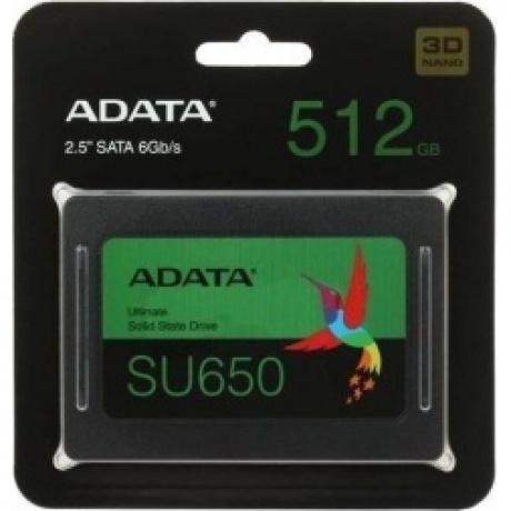Накопитель SSD A-Data SU650 512GB (ASU650SS-512GT-R)
Накопитель SSD A-Data SU650 512GB (ASU650SS-512GT-R)