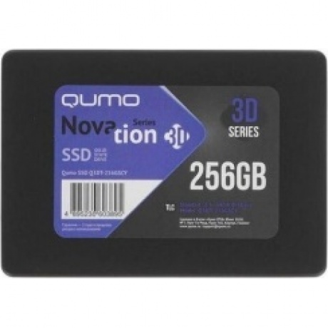 Накопитель SSD Qumo Novation 256GB TLC 3D (Q3DT-256GSCY)
Накопитель SSD Qumo Novation 256GB TLC 3D (Q3DT-256GSCY)