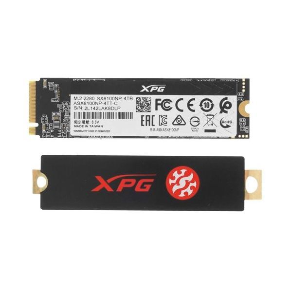 Накопитель SSD A-Data SX8100 4096GB (ASX8100NP-4TT-C)
Накопитель SSD A-Data SX8100 4096GB (ASX8100NP-4TT-C)