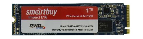 Накопитель SSD Smartbuy 1.0Tb SBSSD-001TT-PH16-M2P4
Накопитель SSD Smartbuy 1.0Tb SBSSD-001TT-PH16-M2P4