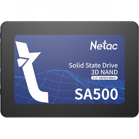 Накопитель SSD Netac 256Gb SA500 Series (NT01SA500-256-S3X)
Накопитель SSD Netac 256Gb SA500 Series (NT01SA500-256-S3X)