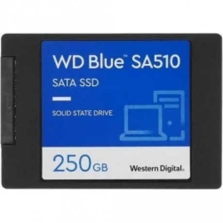Накопитель SSD WD 250Gb SA510 (WDS250G3B0A)
Накопитель SSD WD 250Gb SA510 (WDS250G3B0A)