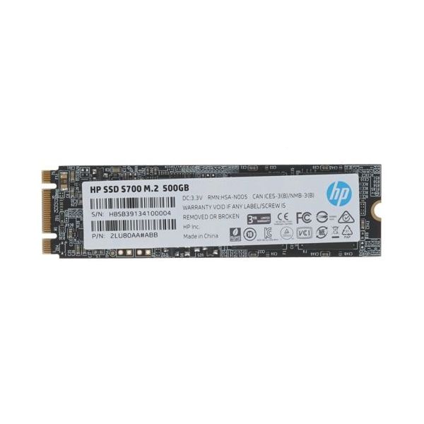 Накопитель SSD HP S700 500Gb (2LU80AA)
Накопитель SSD HP S700 500Gb (2LU80AA)