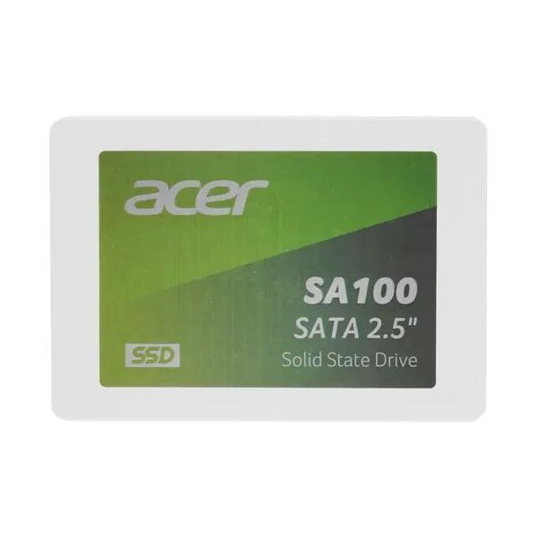 Накопитель SSD Acer SA100 480GB (BL.9BWWA.103)
Накопитель SSD Acer SA100 480GB (BL.9BWWA.103)