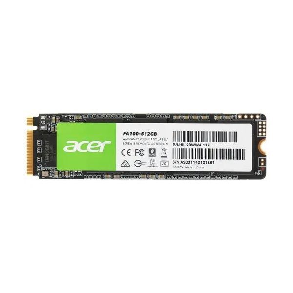Накопитель SSD Acer FA100 512GB (BL.9BWWA.119)
Накопитель SSD Acer FA100 512GB (BL.9BWWA.119)