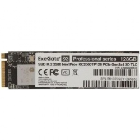 Накопитель SSD ExeGate KC2000MNextPro+ 128Gb (EX282320RUS)
Накопитель SSD ExeGate KC2000MNextPro+ 128Gb (EX282320RUS)