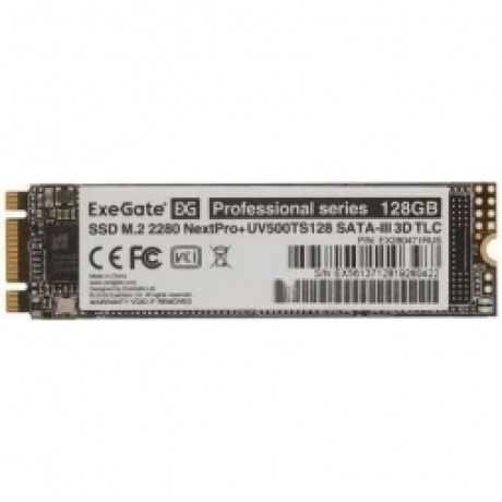 Накопитель SSD ExeGate UV500MNextPro+ 128GB (EX280471RUS)
Накопитель SSD ExeGate UV500MNextPro+ 128GB (EX280471RUS)