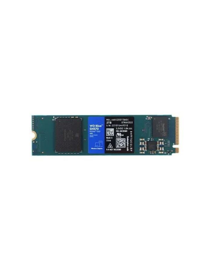 Накопитель SSD WD Blue 2ТБ (WDS200T3B0C)
Накопитель SSD WD Blue 2ТБ (WDS200T3B0C)