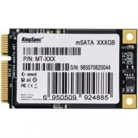Накопитель SSD KingSpec 512Gb mSATA (MT-512)
Накопитель SSD KingSpec 512Gb mSATA (MT-512)