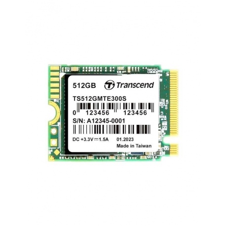 Накопитель SSD M.2 2230 Transcend 512GB MTE300S (TS512GMTE300S)
Накопитель SSD M.2 2230 Transcend 512GB MTE300S (TS512GMTE300S)