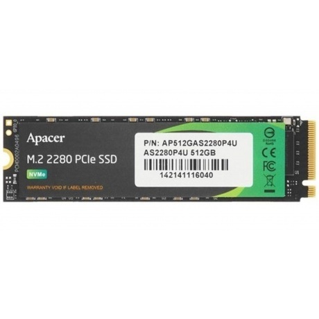 Накопитель SSD Apacer AS2280P4U 512Gb AP512GAS2280P4U-1)
Накопитель SSD Apacer AS2280P4U 512Gb AP512GAS2280P4U-1)