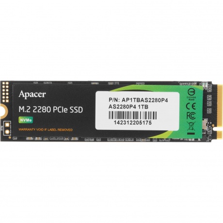 Накопитель SSD Apacer M.2 PCIE 1TB (AP1TBAS2280P4-1)
Накопитель SSD Apacer M.2 PCIE 1TB (AP1TBAS2280P4-1)
