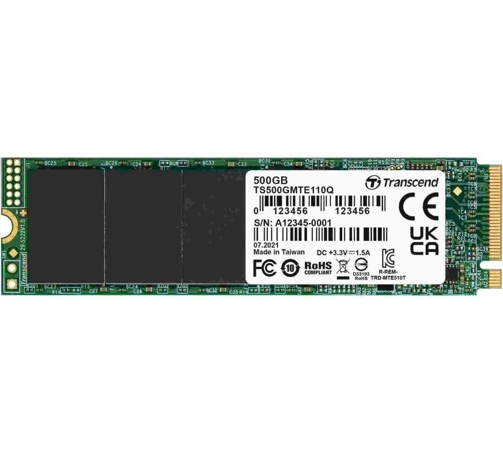 Накопитель SSD Transcend M.2 SSD110Q 500Gb PCIe 3.0 x4 QLC TS500GMTE110Q
Накопитель SSD Transcend M.2 SSD110Q 500Gb PCIe 3.0 x4 QLC TS500GMTE110Q