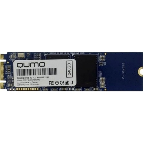 Накопитель SSD Qumo Novation 240GB M.2 2280 SATA-III 3D TLC OEM (Q3DT-240GAEN-M2)
Накопитель SSD Qumo Novation 240GB M.2 2280 SATA-III 3D TLC OEM (Q3DT-240GAEN-M2)