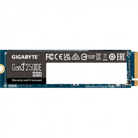 Накопитель SSD Gigabyte 1000Gb 2500E M.2 2280
Накопитель SSD Gigabyte 1000Gb 2500E M.2 2280