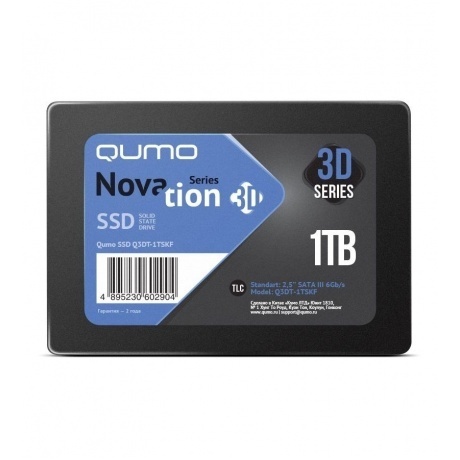 Накопитель SSD Qumo Novation 1TB Q3DT-1TSCY
Накопитель SSD Qumo Novation 1TB Q3DT-1TSCY