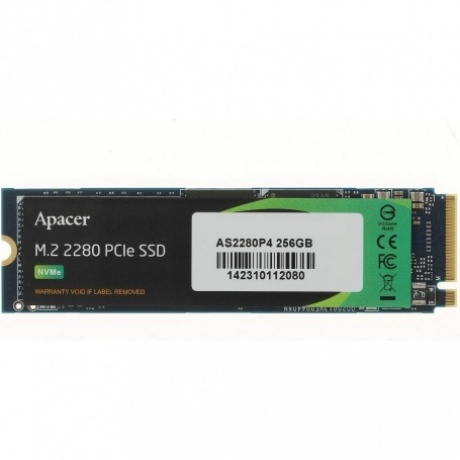 Накопитель SSD Apacer AS2280P4 256GB (AP256GAS2280P4)
Накопитель SSD Apacer AS2280P4 256GB (AP256GAS2280P4)