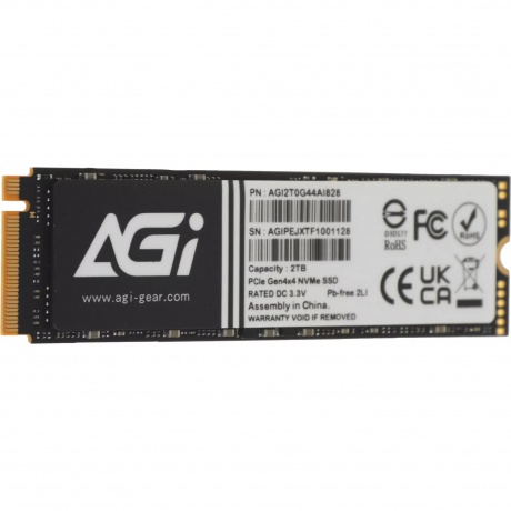 Накопитель SSD AGi 2Tb (AGI2T0G44AI828-CB)
Накопитель SSD AGi 2Tb (AGI2T0G44AI828-CB)